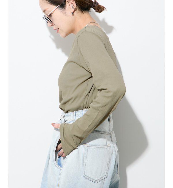 JOURNAL STANDARD「シアーフライス2WAYロングスリーブ」|Tシャツ・カットソー|