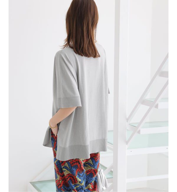 JOURNAL STANDARD relume「《追加5》接触冷感 / ウォッシャブルクールポンチョプルオーバー」|ニット・セーター|