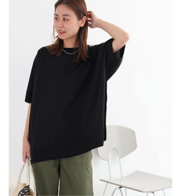 JOURNAL STANDARD relume「《追加5》接触冷感 / ウォッシャブルクールポンチョプルオーバー」|ニット・セーター|