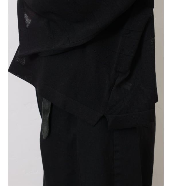 journal standard luxe「シアーボーダー ボートネックプルオーバー」|ニット・セーター|