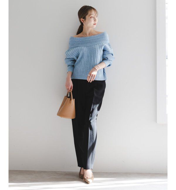 NOBLE「グルカテーパードパンツ」|スラックス|