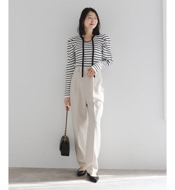 NOBLE「グルカテーパードパンツ」|スラックス|