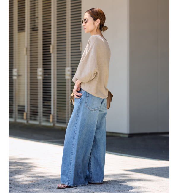 FRAMeWORK「≪WEB先行 / 追加≫LINEN TERRY LOOSEプルオーバー」|Tシャツ・カットソー|