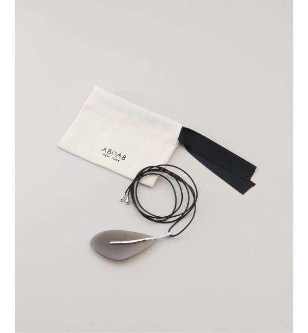 FRAMeWORK「ABOAB/アボアブ ストーンリーフ ネックレス」|ネックレス|