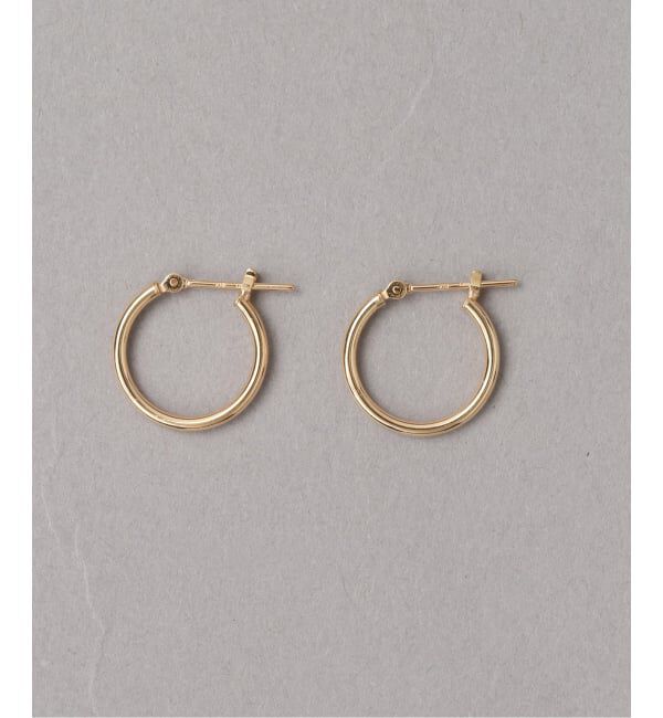 Lilas by Spick&Span「1.5パイプ1.5cmルーフピアス K10（両耳）」|ピアス|