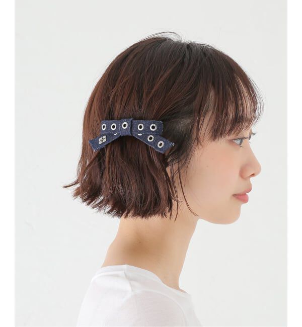 U by SPICK&SPAN「GANNI / ガニー Eyelet Bow Battrtte Denim」|その他|