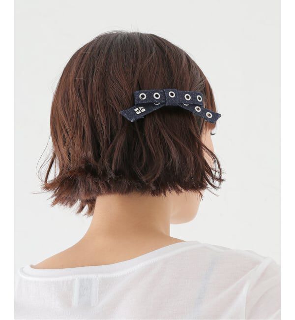 U by SPICK&SPAN「GANNI / ガニー Eyelet Bow Battrtte Denim」|その他|