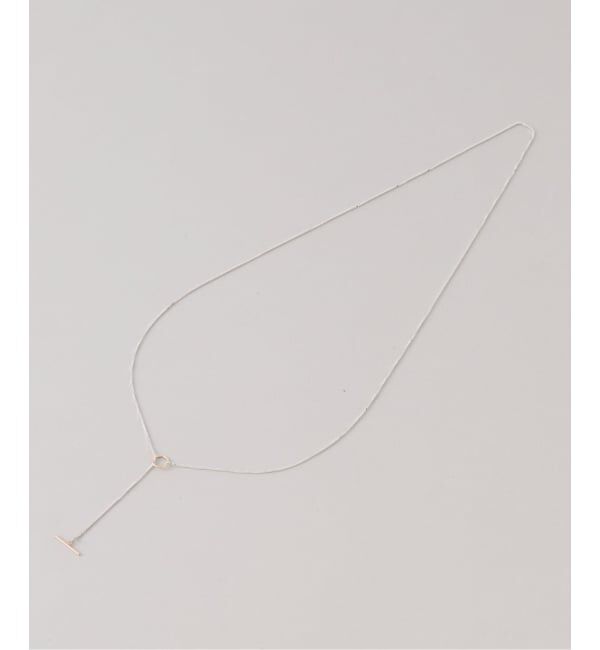 Spick and Span「【SAMH by LILAS】デタッチャブルTバーネックレス K10*SV」|ネックレス|