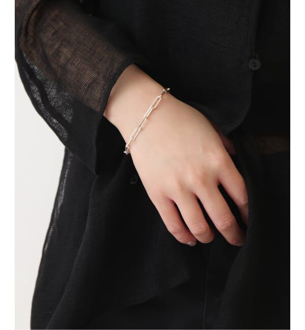 Spick and Span「【SAMH by LILAS】アラメチェーン17cmブレスレット SV」|ブレスレット・バングル|