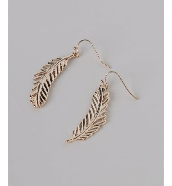 Spick and Span「gren by M / グリンバイエム 別注フェザーピアス*」|ピアス|