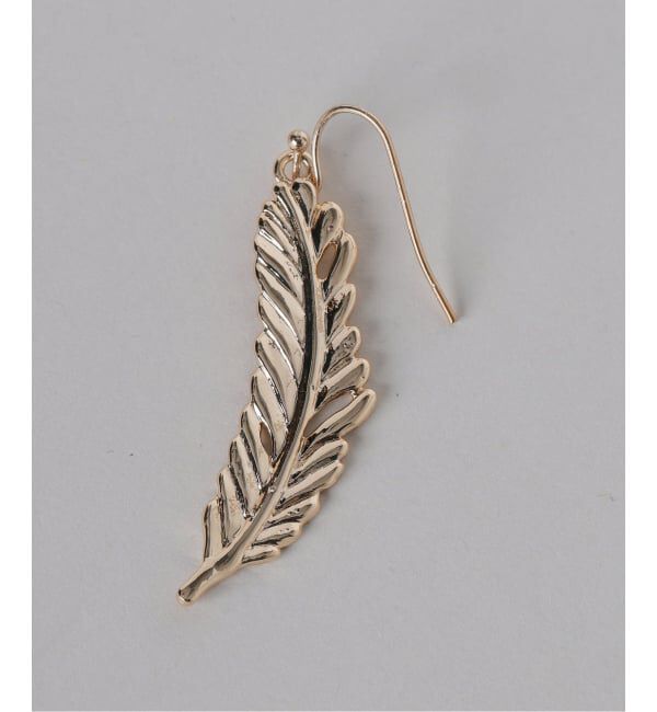 Spick and Span「gren by M / グリンバイエム 別注フェザーピアス*」|ピアス|