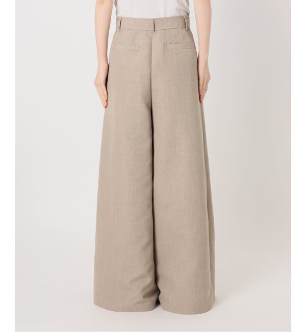 NOBLE「ELENI/エルニ バギーフレアパンツ」|スラックス|