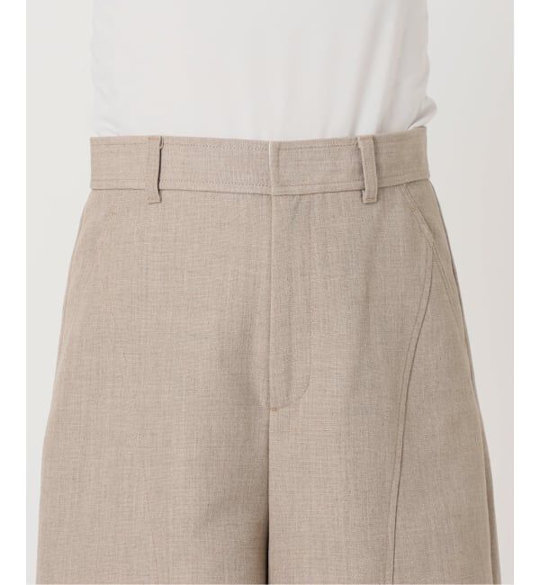 NOBLE「ELENI/エルニ バギーフレアパンツ」|スラックス|