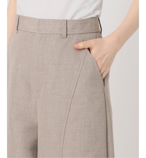 NOBLE「ELENI/エルニ バギーフレアパンツ」|スラックス|