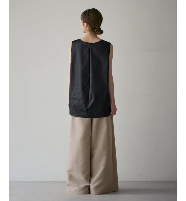 NOBLE「ELENI/エルニ バギーフレアパンツ」|スラックス|