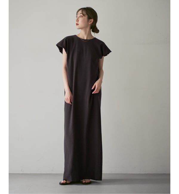 NOBLE「ELENI/エルニ ビローギャザーワンピース」|ワンピース|