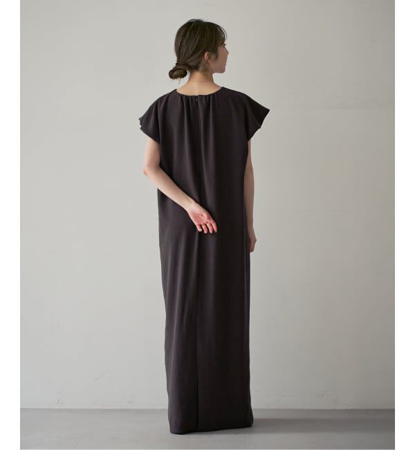 NOBLE「ELENI/エルニ ビローギャザーワンピース」|ワンピース|