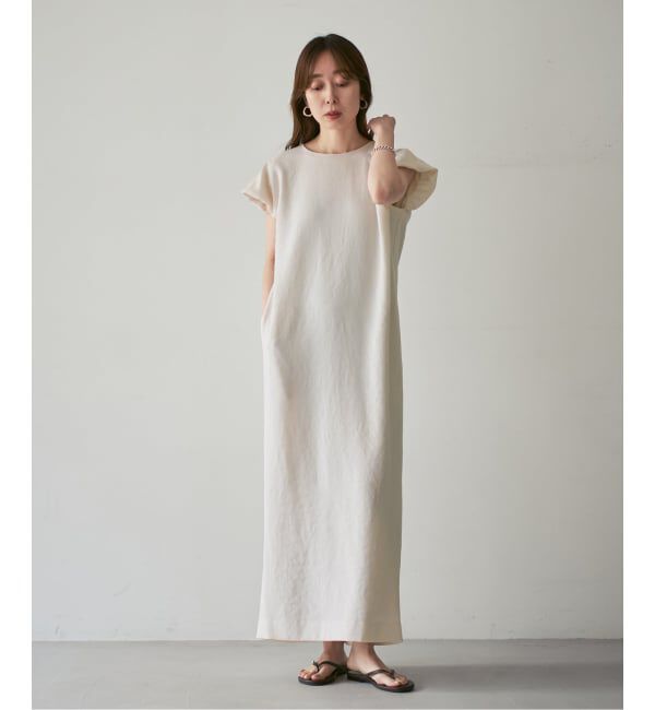 NOBLE「ELENI/エルニ ビローギャザーワンピース」|ワンピース|