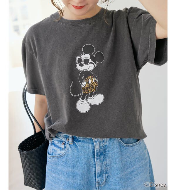 Spick and Span「《追加2予約》GOOD ROCK SPEED / グッドロックスピード 別注 / ミッキー / Tシャツ」|Tシャツ・カットソー|ブラック A