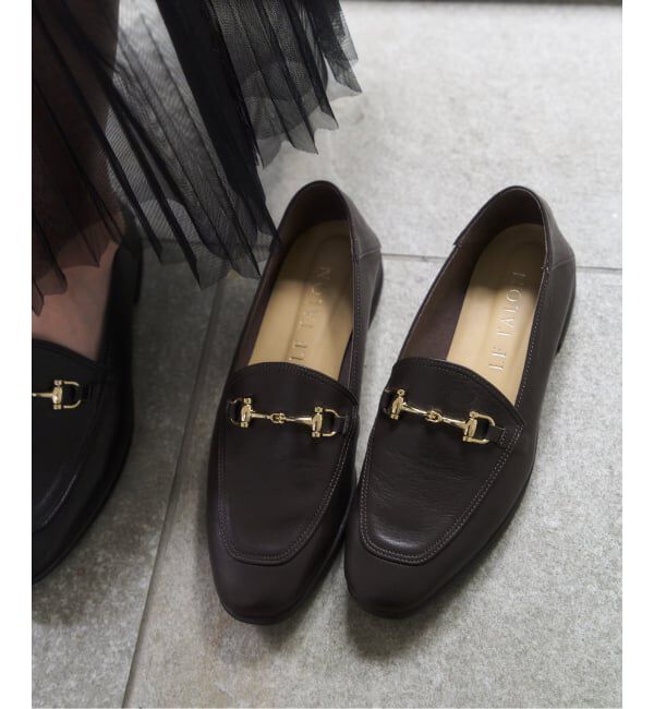  「《追加》レザービットバブーシュ」|ローファー|