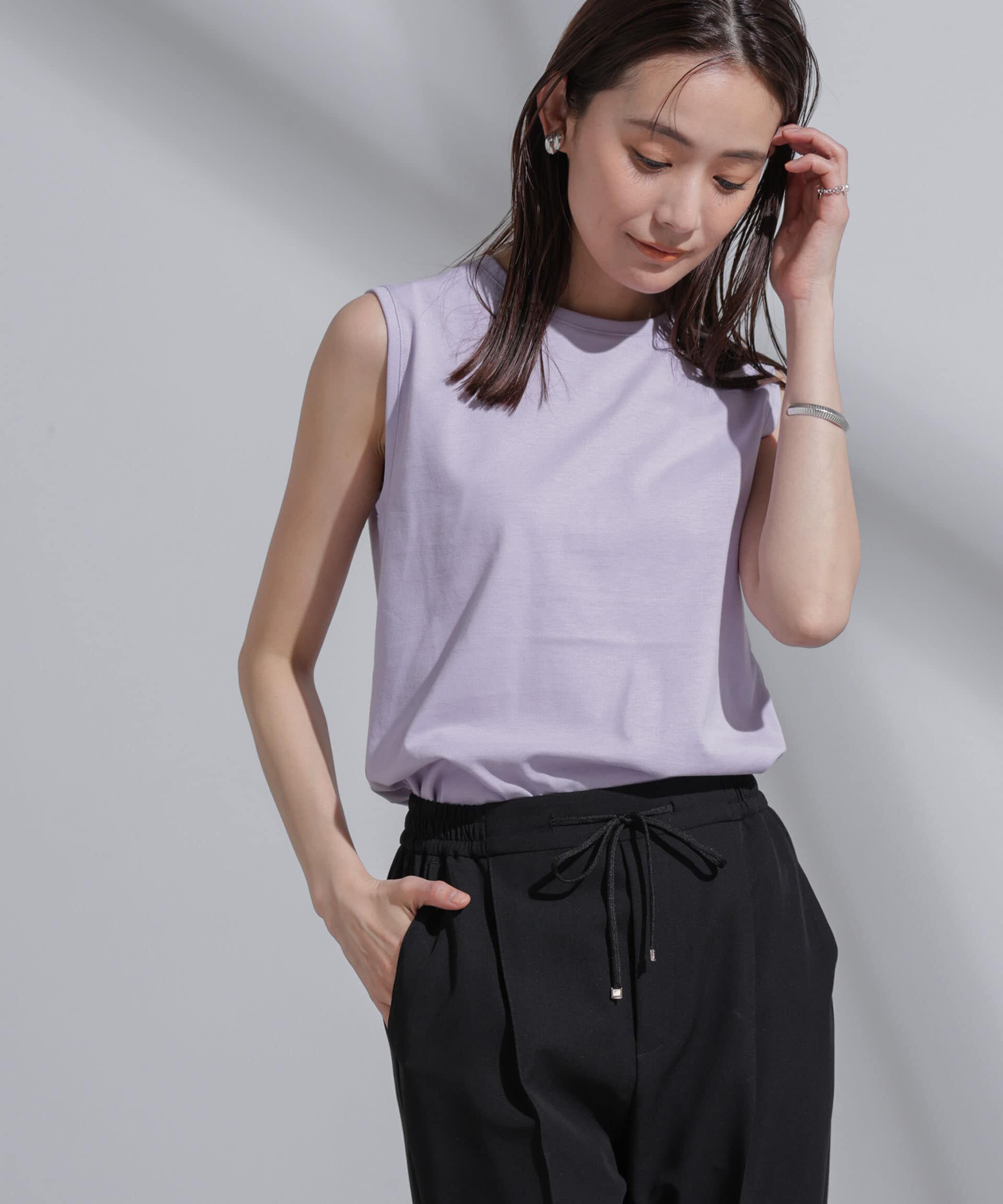 nano･universe「Anti Soaked(R)  汗染み防止 カラフルノースリTシャツ」|Tシャツ・カットソー|