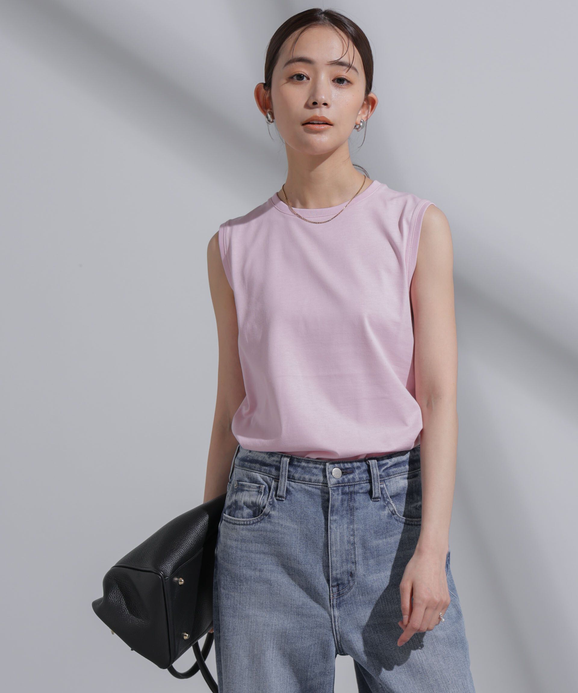 nano･universe「Anti Soaked(R)  汗染み防止 カラフルノースリTシャツ」|Tシャツ・カットソー|