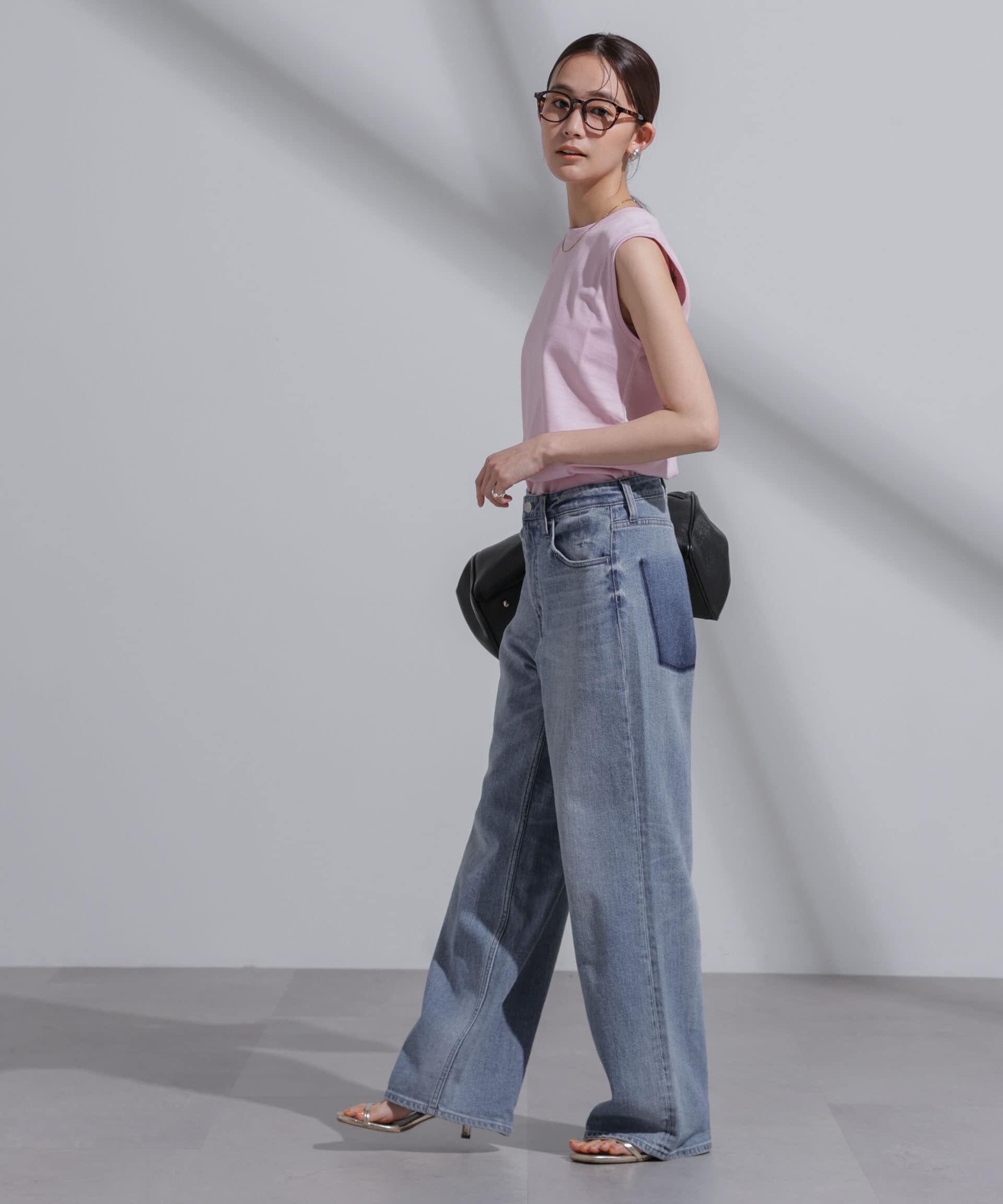 nano･universe「Anti Soaked(R)  汗染み防止 カラフルノースリTシャツ」|Tシャツ・カットソー|