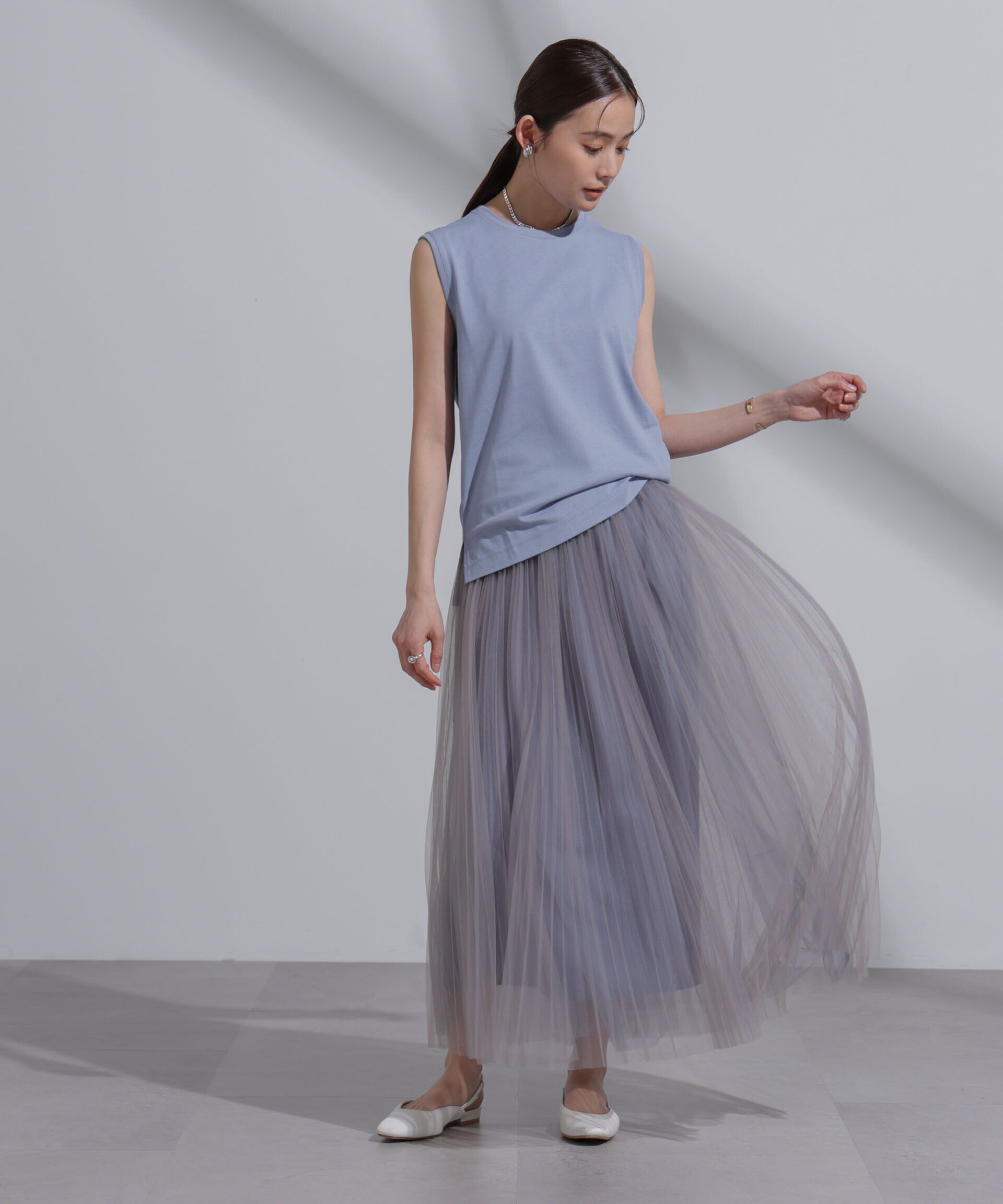 nano･universe「Anti Soaked(R)  汗染み防止 カラフルノースリTシャツ」|Tシャツ・カットソー|