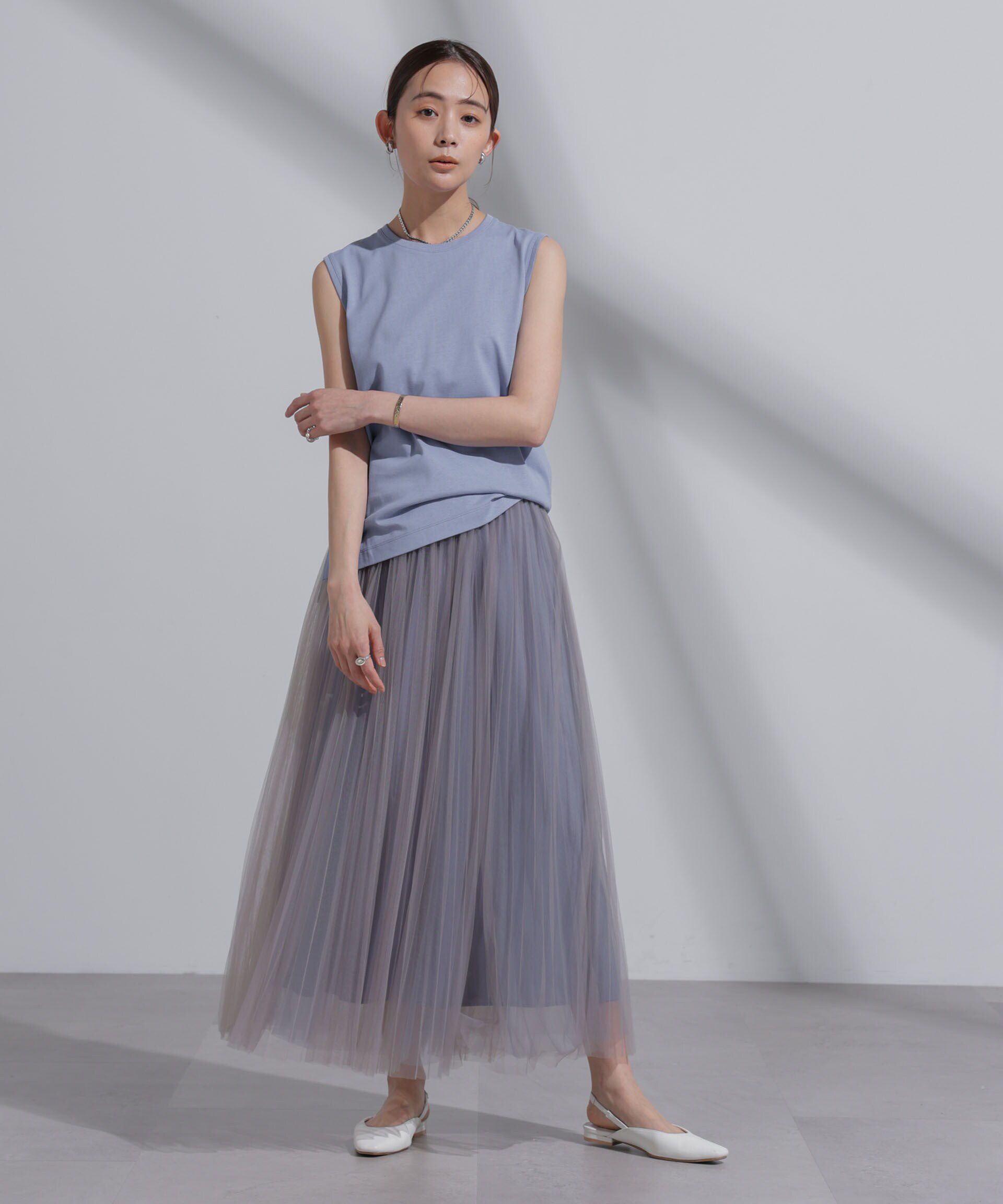 nano･universe「Anti Soaked(R)  汗染み防止 カラフルノースリTシャツ」|Tシャツ・カットソー|