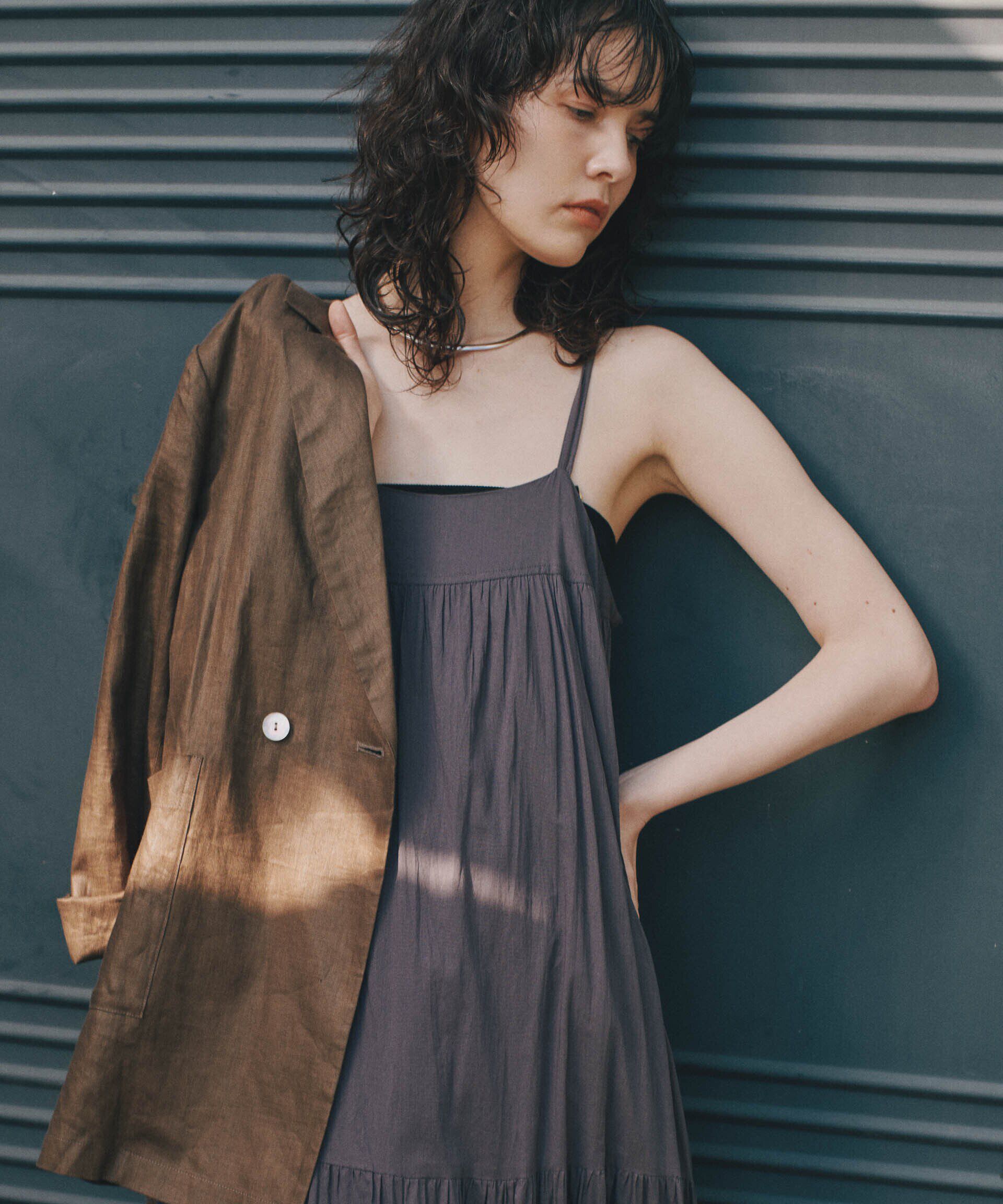 nano･universe「インド ティアードキャミワンピース」|ワンピース|