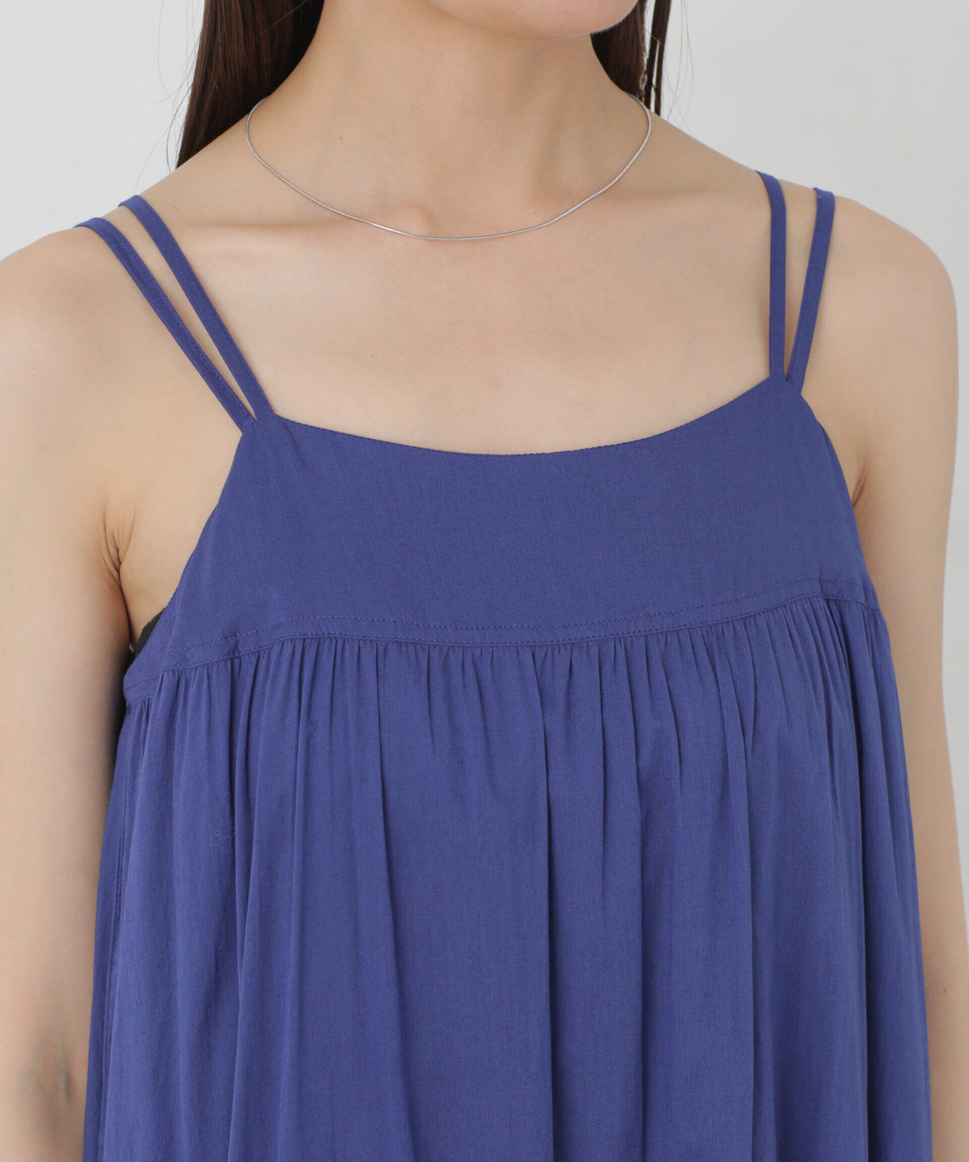 nano･universe「インド ティアードキャミワンピース」|ワンピース|