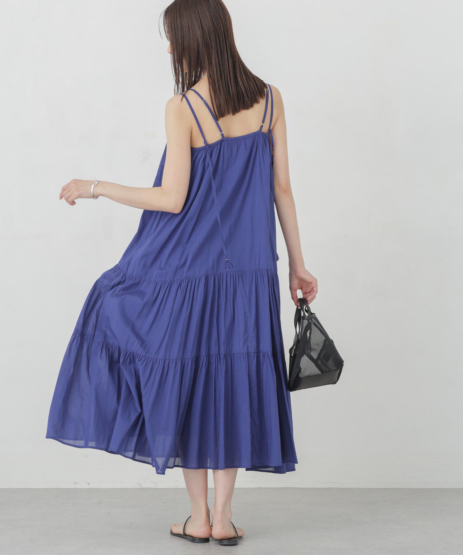 nano･universe「インド ティアードキャミワンピース」|ワンピース|