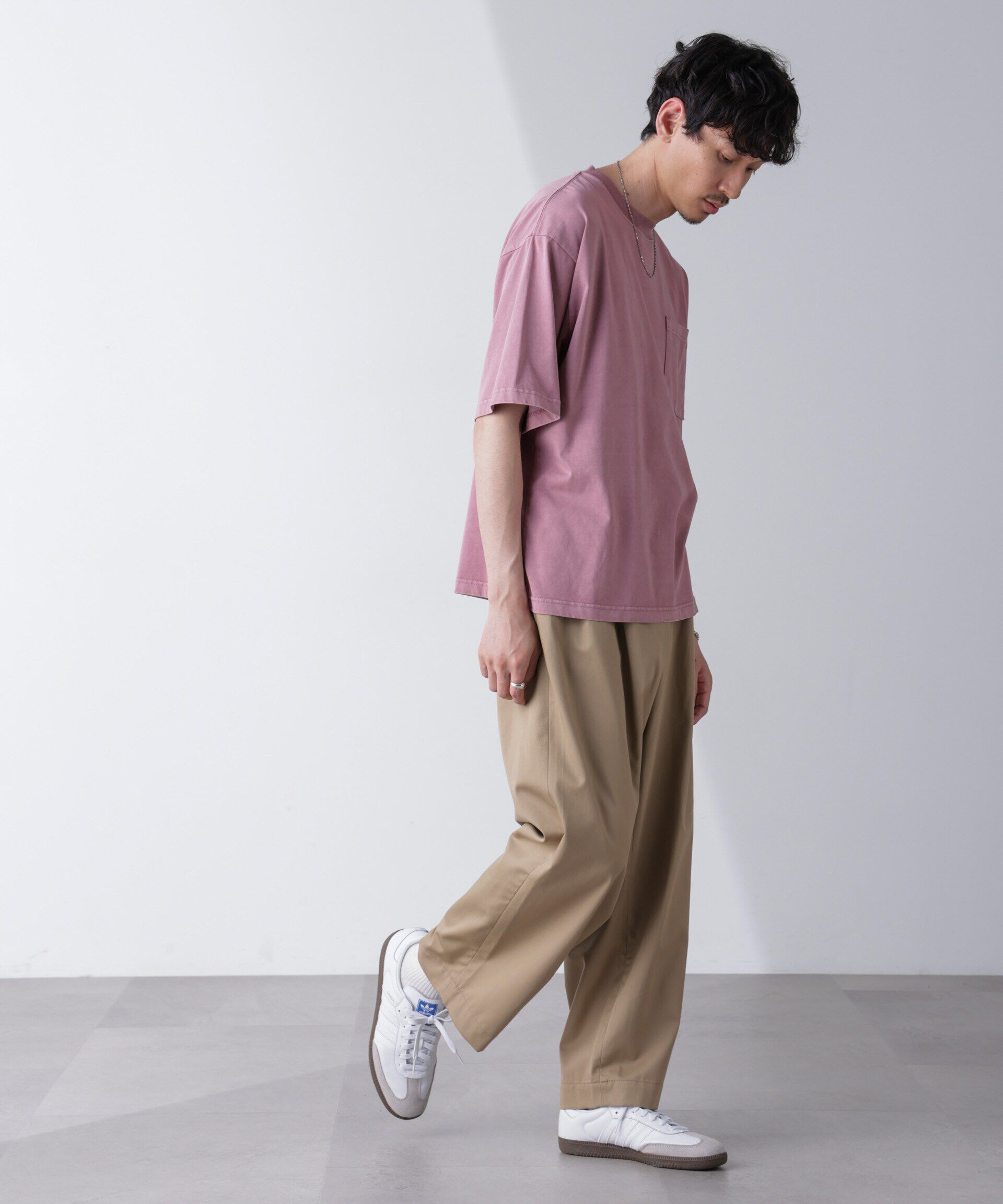 nano･universe「「PENNEYS」別注ピグメントTシャツ 半袖」|Tシャツ・カットソー|