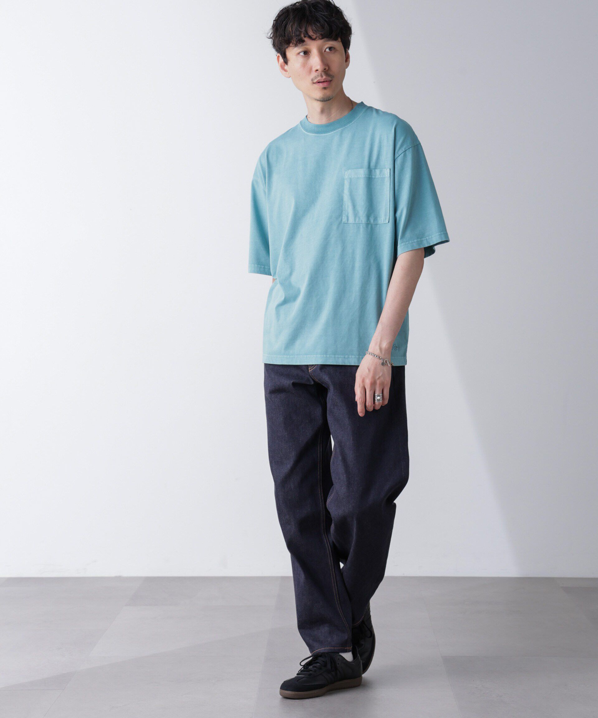 nano･universe「「PENNEYS」別注ピグメントTシャツ 半袖」|Tシャツ・カットソー|