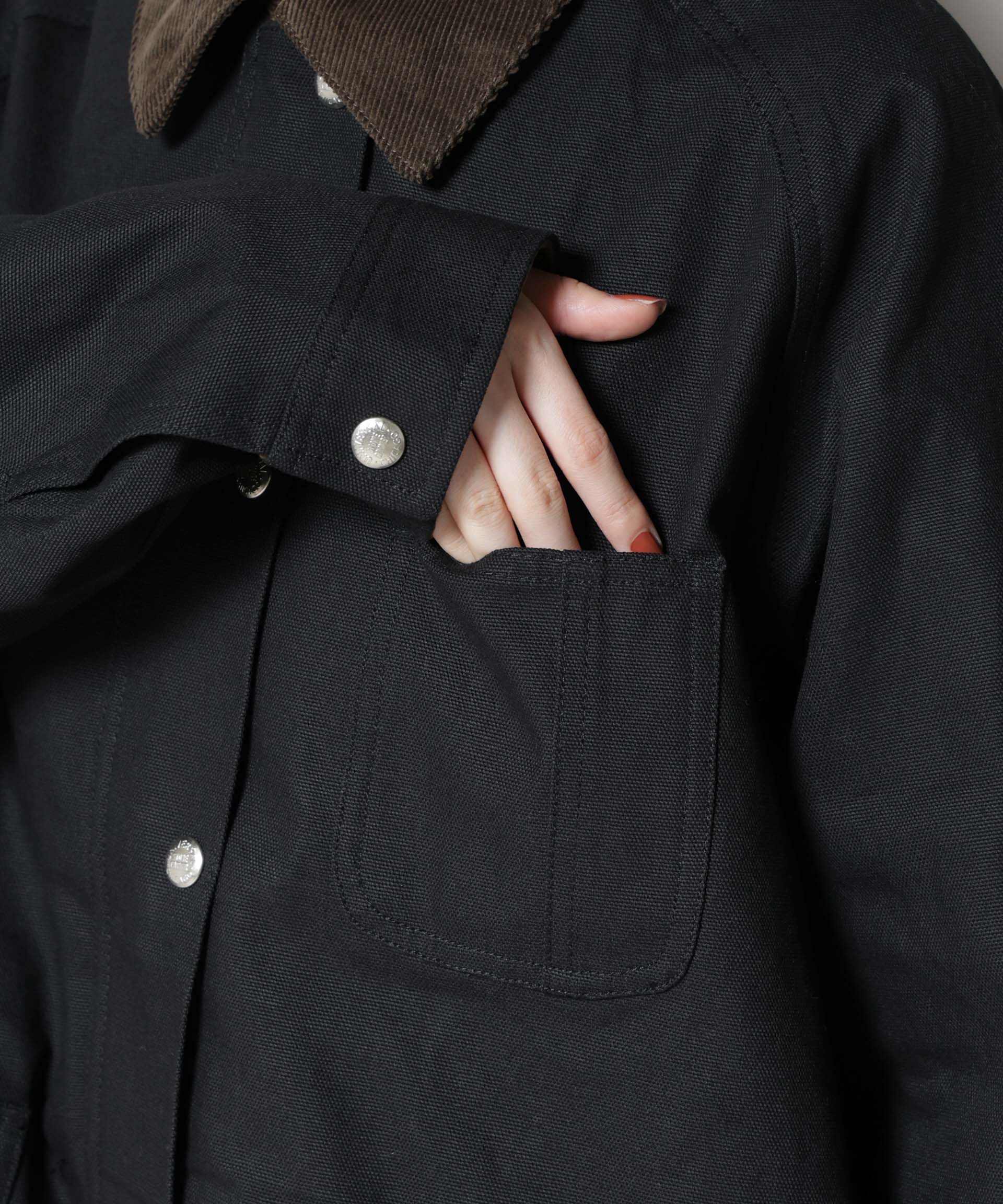 nano･universe「UNIVERSAL OVERALL/LINING OX COVERALL」|ブルゾン・スタジャン|