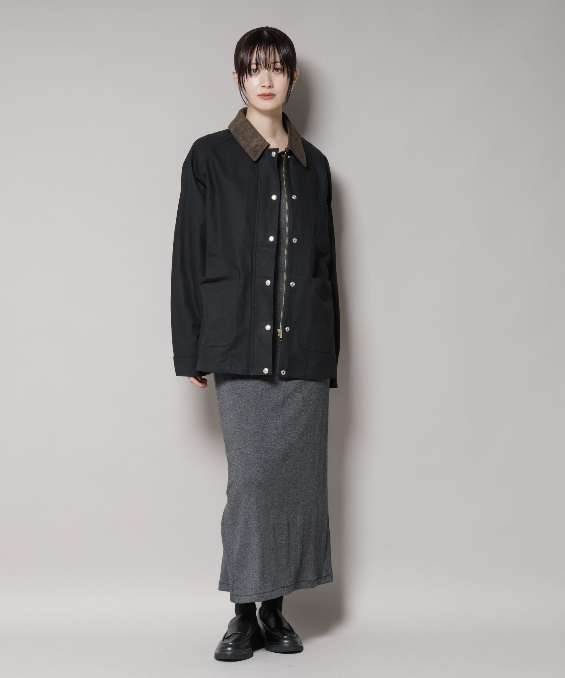 nano･universe「UNIVERSAL OVERALL/LINING OX COVERALL」|ブルゾン・スタジャン|