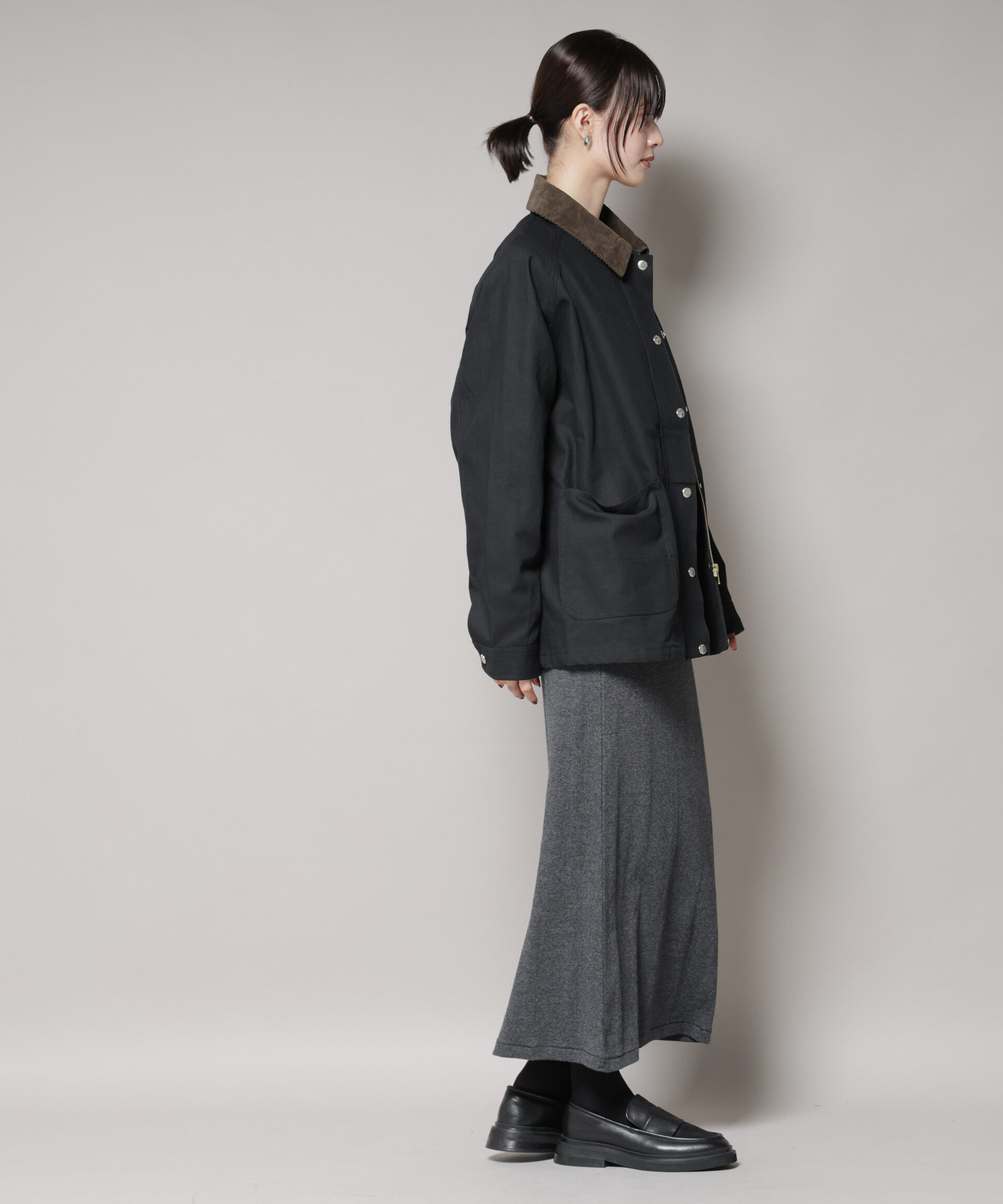 nano･universe「UNIVERSAL OVERALL/LINING OX COVERALL」|ブルゾン・スタジャン|