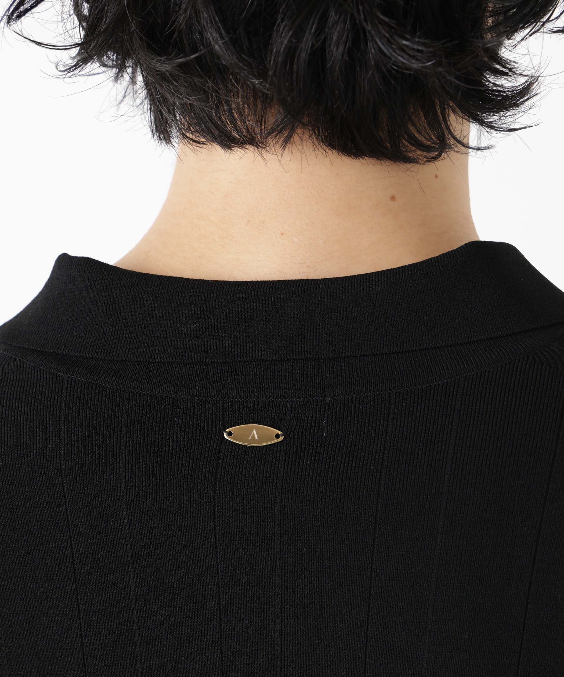 nano･universe「｢ASSEMBLANC｣ 針抜きスキッパーポロ」|ニット・セーター|