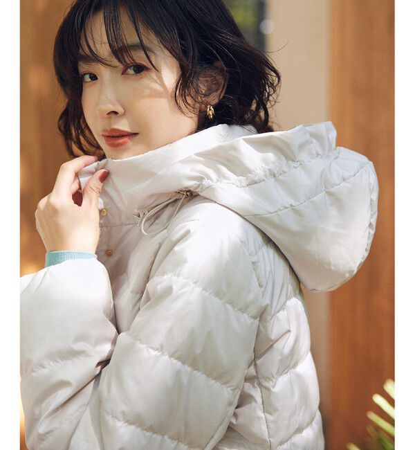 組曲「ライトタフタショート ダウン」|ダウン|