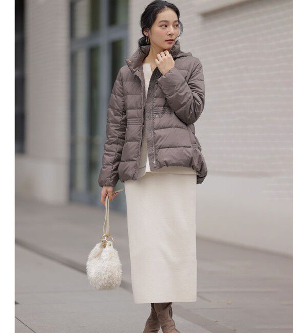 組曲「ライトタフタショート ダウン」|ダウン|