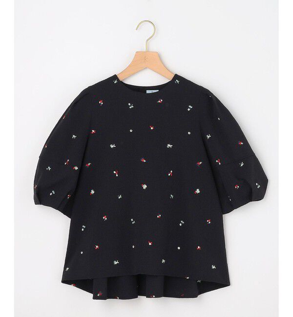 組曲「【WEB限定】ミニフラワーエンブロイダリー ブラウス」|シャツ・ブラウス|