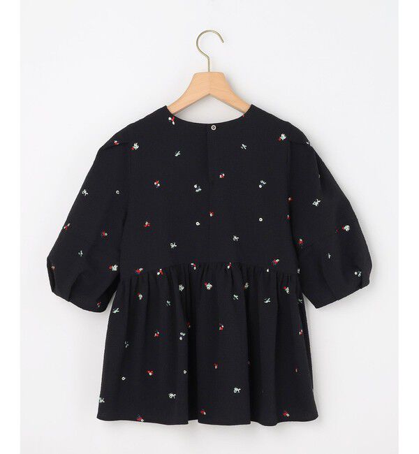 組曲「【WEB限定】ミニフラワーエンブロイダリー ブラウス」|シャツ・ブラウス|