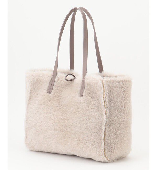 自由区「ムートンリバーシブルトート バッグ」|トートバッグ|