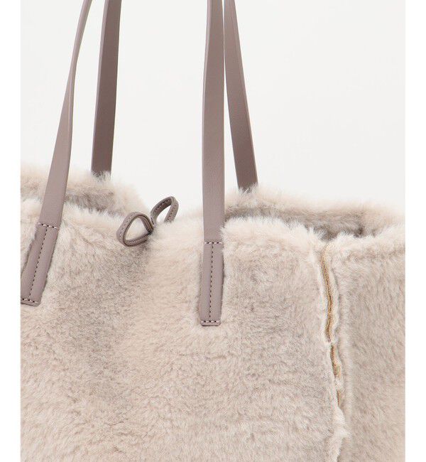 自由区「ムートンリバーシブルトート バッグ」|トートバッグ|