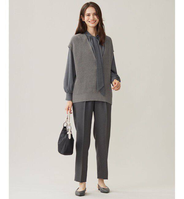 自由区「【洗える】ツイステッドダブルクロス テーパード パンツ」|その他|