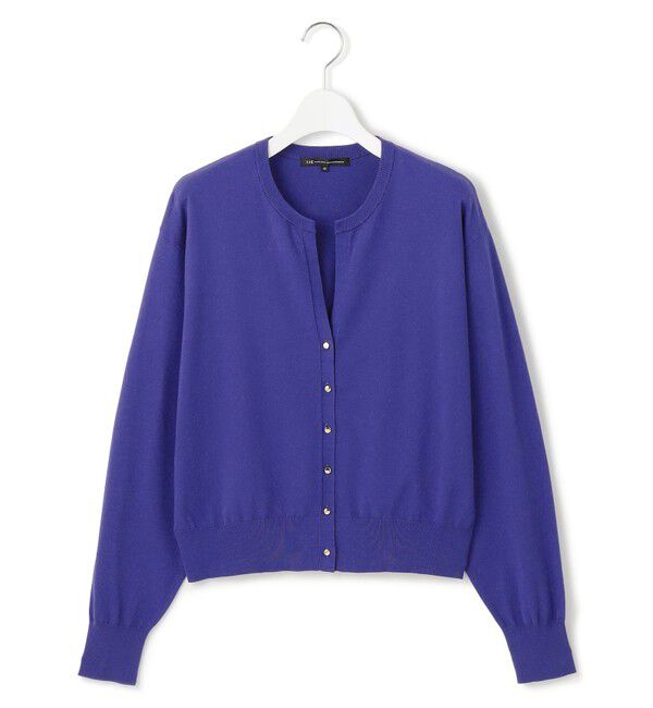 23区「【洗える/吊り干しOK】ヴィスコースストレッチ Vネック ニットカーディガン」|カーディガン|