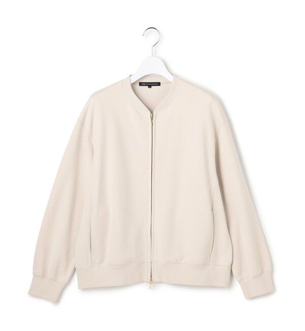 23区「【WEB＆一部店舗限定】クリアコットンテリー ダブルジップ ブルゾン」|ブルゾン・スタジャン|