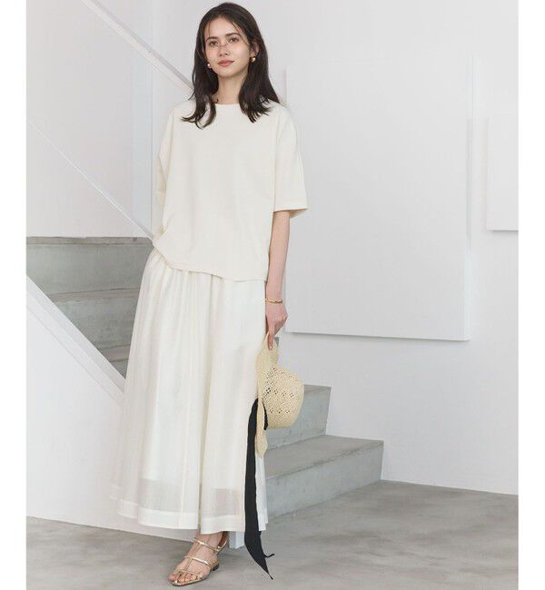 23区「ペーパーリボン ハット」|キャップ・キャスケット|