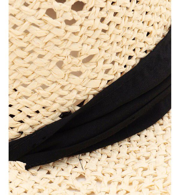 23区「ペーパーリボン ハット」|キャップ・キャスケット|