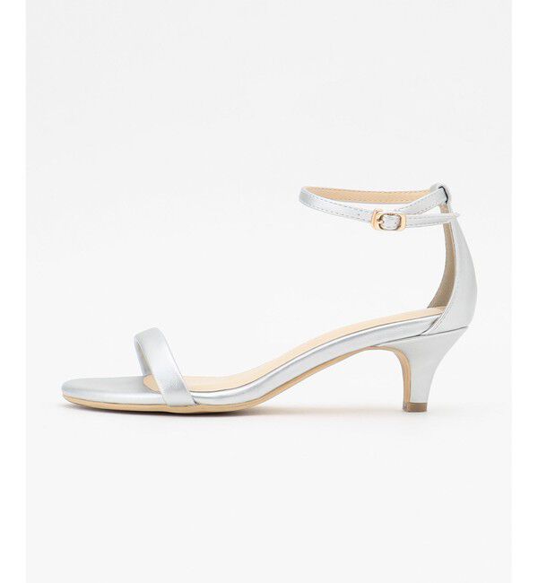 any SiS「【WEB・一部店舗限定】ラインベルトヒール サンダル」|サンダル|